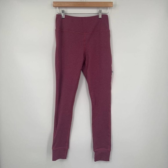 Calme by Johnny Was Ease‎ Legging Dusty Berry Space Dye High Rise S New - Picture 1 of 7